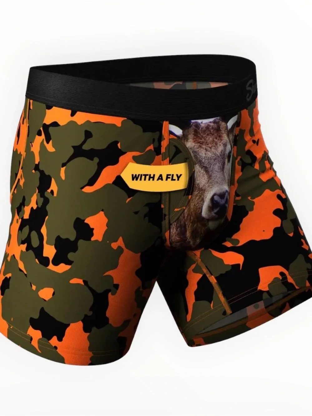 Shinesty “The Bambi Bunchers” Ball Hammock Boxer Briefs Men’s L  NWT